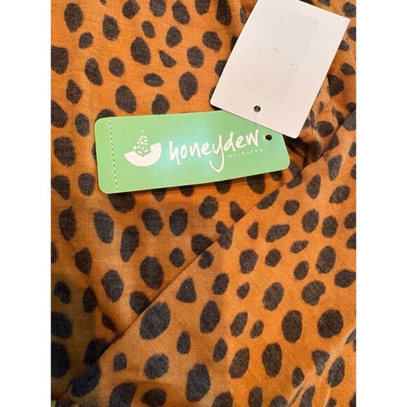 Honeydew Intimates Women's Star Seeker Lounge Set, Pumpkin Spice Cheetah Large - Picture 7 of 7